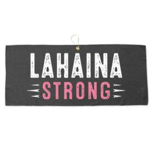 Lahaina Strong Large Microfiber Waffle Golf Towel