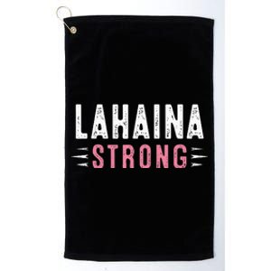 Lahaina Strong Platinum Collection Golf Towel