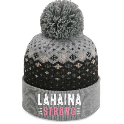 Lahaina Strong The Baniff Cuffed Pom Beanie