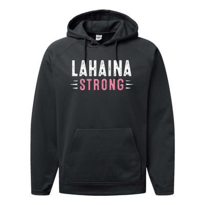 Lahaina Strong Performance Fleece Hoodie