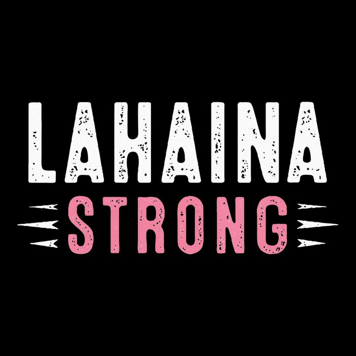 Lahaina Strong Flexfit Unipanel Trucker Cap