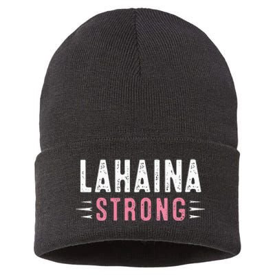 Lahaina Strong Sustainable Knit Beanie