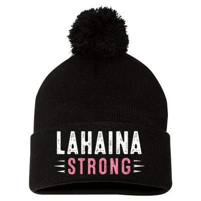 Lahaina Strong Pom Pom 12in Knit Beanie