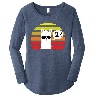 Llama SUP Women's Perfect Tri Tunic Long Sleeve Shirt