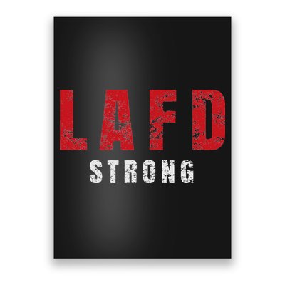 Lafd Strong Poster