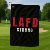 Lafd Strong Golf Towel