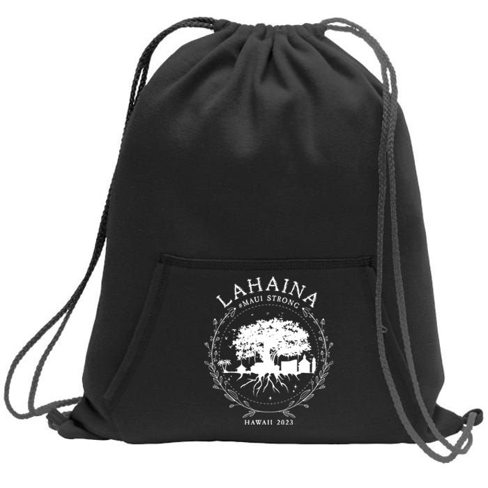 Lahaina Strong Sweatshirt Cinch Pack Bag