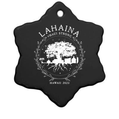 Lahaina Strong Ceramic Star Ornament