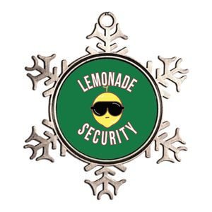 Lemonade Security Metallic Star Ornament