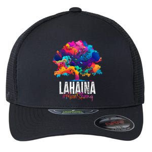 Lahaina Strong Maui Hawaii Old Banyan Tree Flexfit Unipanel Trucker Cap