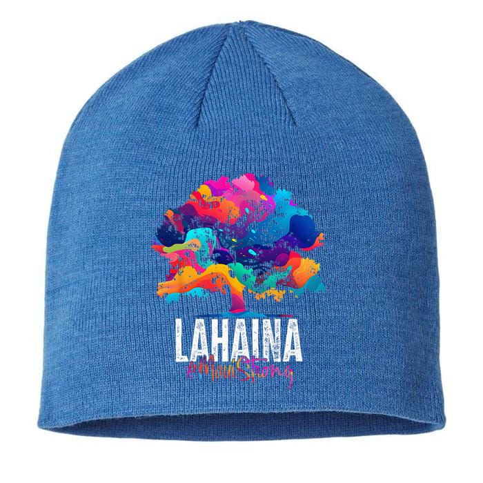 Lahaina Strong Maui Hawaii Old Banyan Tree Sustainable Beanie