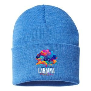 Lahaina Strong Maui Hawaii Old Banyan Tree Sustainable Knit Beanie