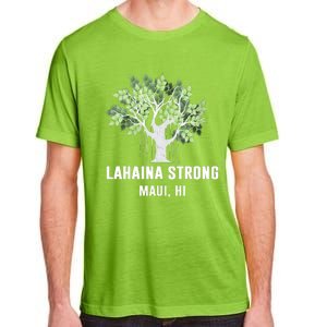 Lahaina Strong Maui Hawaii Old Banyan Tree Adult ChromaSoft Performance T-Shirt