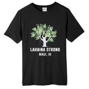 Lahaina Strong Maui Hawaii Old Banyan Tree Tall Fusion ChromaSoft Performance T-Shirt