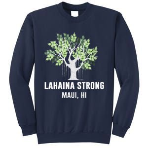 Lahaina Strong Maui Hawaii Old Banyan Tree Sweatshirt