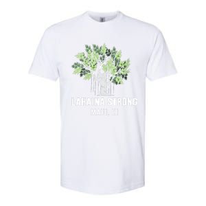 Lahaina Strong Maui Hawaii Old Banyan Tree Softstyle CVC T-Shirt