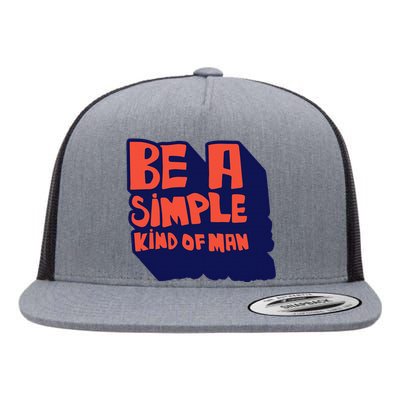 Lyriclyfe Simple Man Flat Bill Trucker Hat