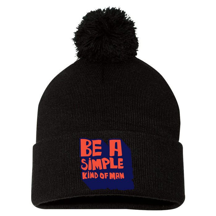 Lyriclyfe Simple Man Pom Pom 12in Knit Beanie