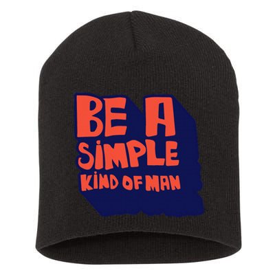 Lyriclyfe Simple Man Short Acrylic Beanie