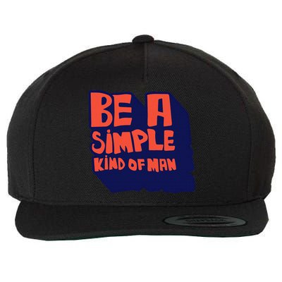 Lyriclyfe Simple Man Wool Snapback Cap