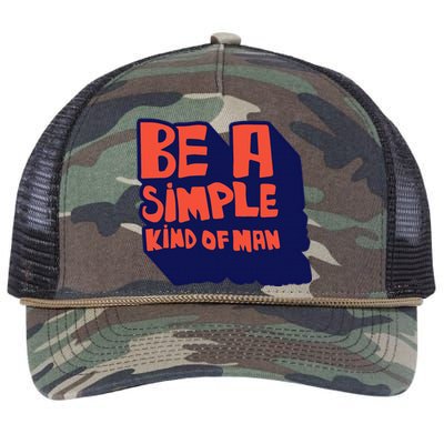 Lyriclyfe Simple Man Retro Rope Trucker Hat Cap