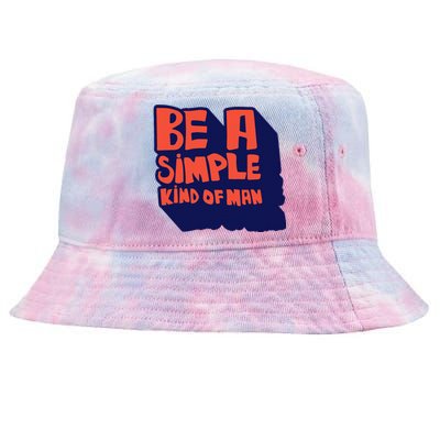 Lyriclyfe Simple Man Tie-Dyed Bucket Hat