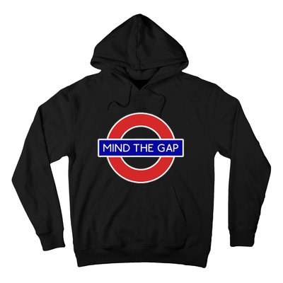 London Souvenir Mind The Gap Underground Tube Hoodie