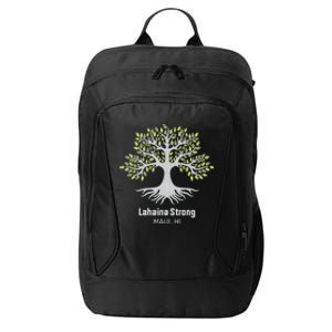 Lahaina Strong Maui Hawaii Old Banyan Tree City Backpack