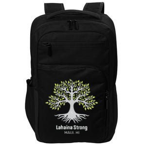 Lahaina Strong Maui Hawaii Old Banyan Tree Impact Tech Backpack