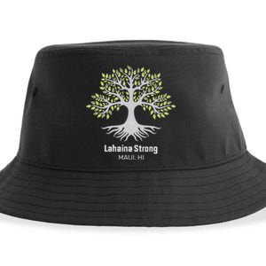 Lahaina Strong Maui Hawaii Old Banyan Tree Sustainable Bucket Hat