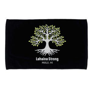 Lahaina Strong Maui Hawaii Old Banyan Tree Microfiber Hand Towel