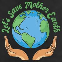 Let's Save Mother Earth Garment-Dyed Heavyweight T-Shirt