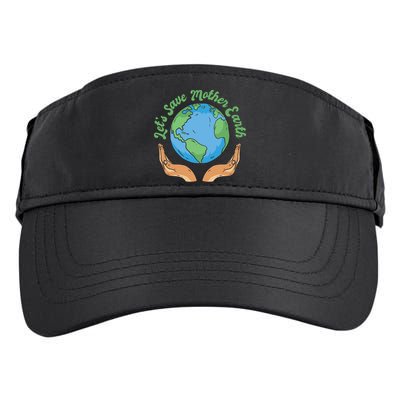 Let's Save Mother Earth Adult Drive Performance Visor