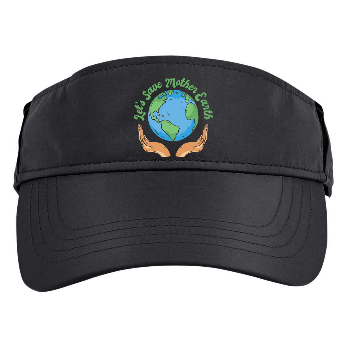 Let's Save Mother Earth Adult Drive Performance Visor