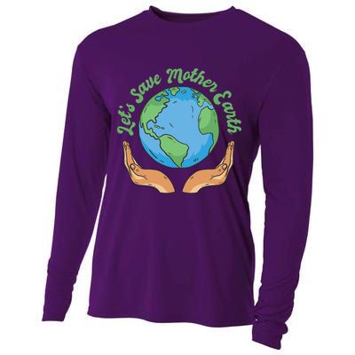 Let's Save Mother Earth Cooling Performance Long Sleeve Crew