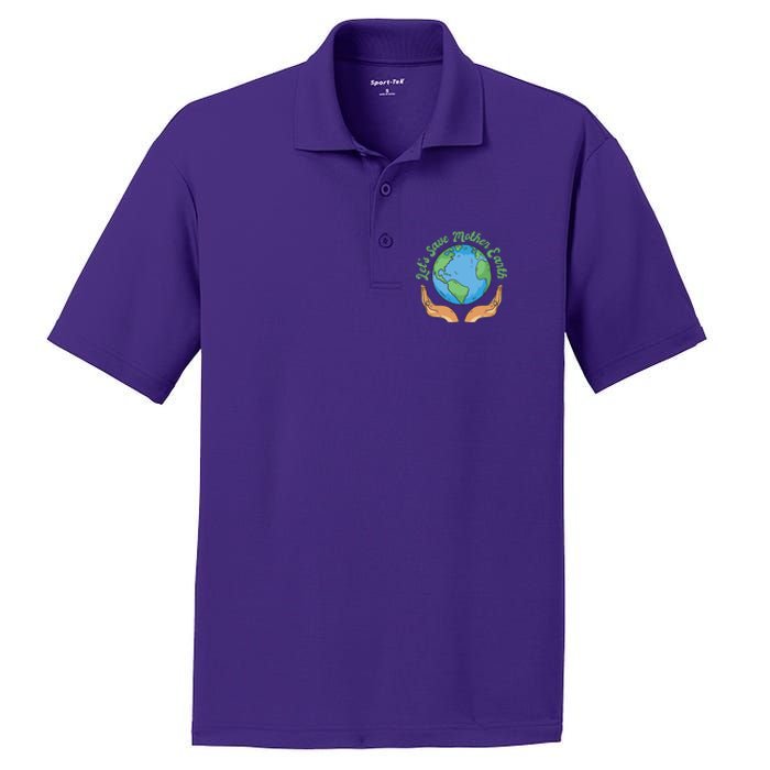 Let's Save Mother Earth PosiCharge RacerMesh Polo