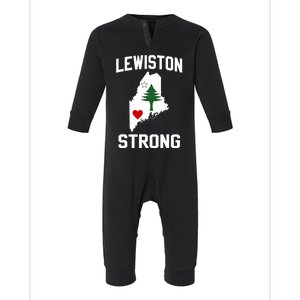 Lewiston Strong Maine Strong Infant Fleece One Piece