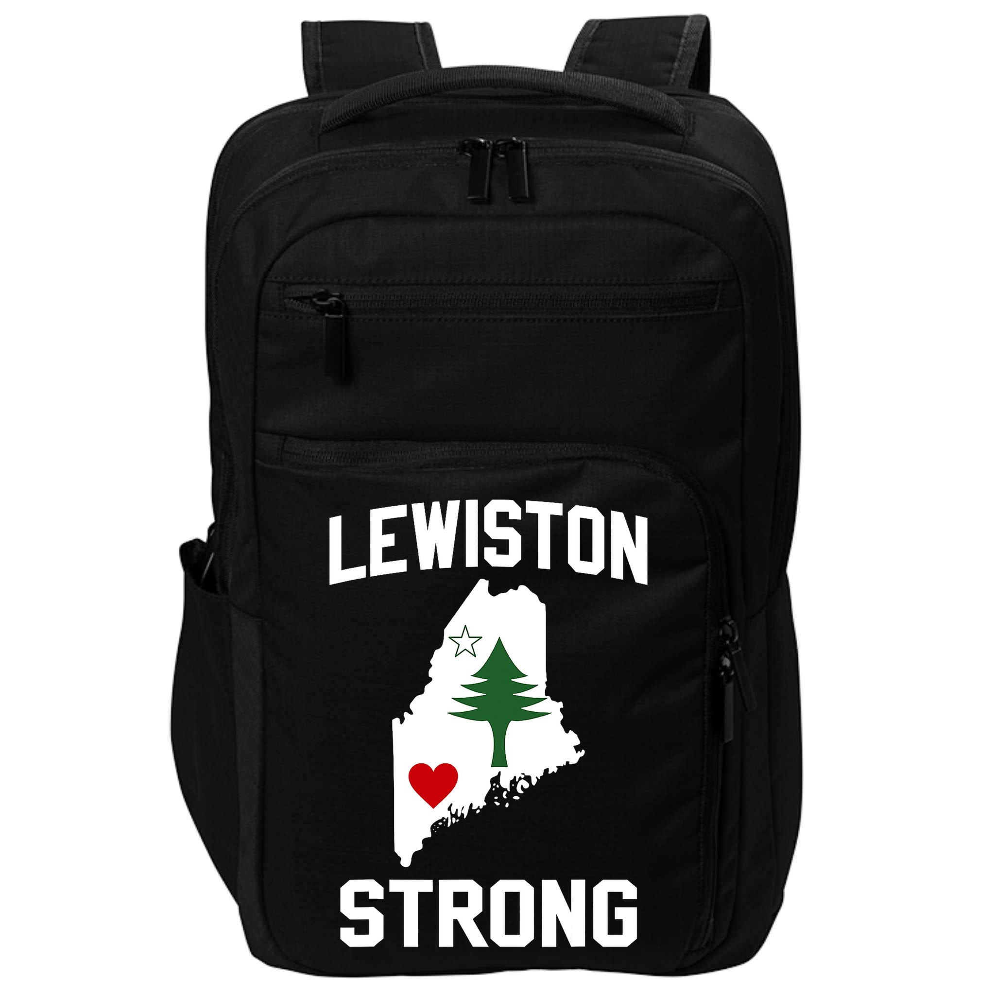 Lewiston Strong Maine Strong Impact Tech Backpack