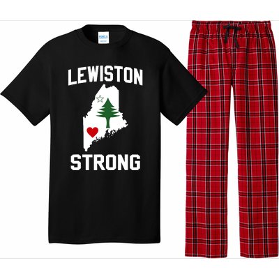 Lewiston Strong Maine Strong Pajama Set