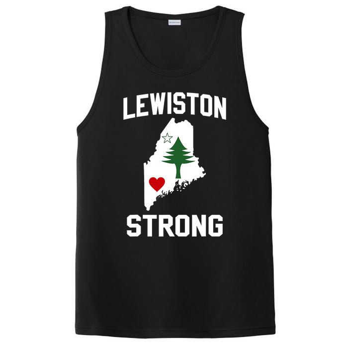 Lewiston Strong Maine Strong PosiCharge Competitor Tank