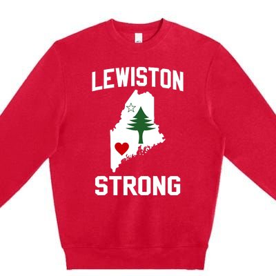 Lewiston Strong Maine Strong Premium Crewneck Sweatshirt