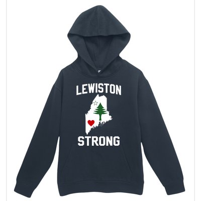 Lewiston Strong Maine Strong Urban Pullover Hoodie