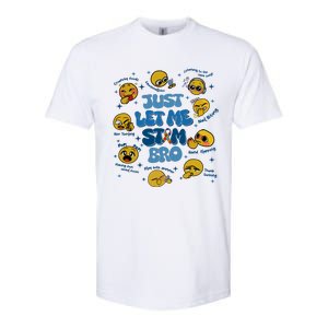 Lassen Sie Mich Bro Autismus Bewusstsein Lustiges Emoji Softstyle CVC T-Shirt