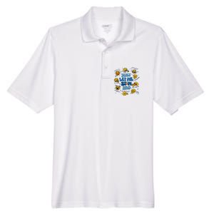 Lassen Sie Mich Bro Autismus Bewusstsein Lustiges Emoji Men's Origin Performance Pique Polo