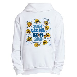 Lassen Sie Mich Bro Autismus Bewusstsein Lustiges Emoji Urban Pullover Hoodie