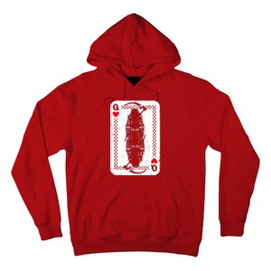 La Santa Muerte Mexico Skeleton Poker Card Death Queens Hoodie