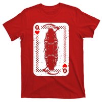 La Santa Muerte Mexico Skeleton Poker Card Death Queens T-Shirt