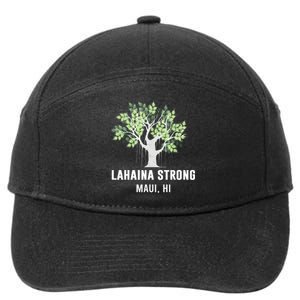 Lahaina Strong Maui Hawaii Old Banyan Tree 7-Panel Snapback Hat