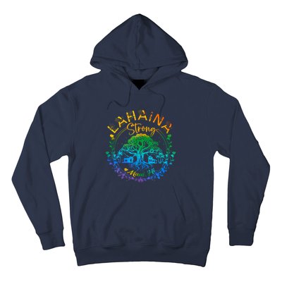 Lahaina Strong Maui Hawaii Old Banyan Tree Saved Majestic Hoodie