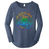 Lahaina Strong Maui Hawaii Old Banyan Tree Saved Majestic Women's Perfect Tri Tunic Long Sleeve Shirt